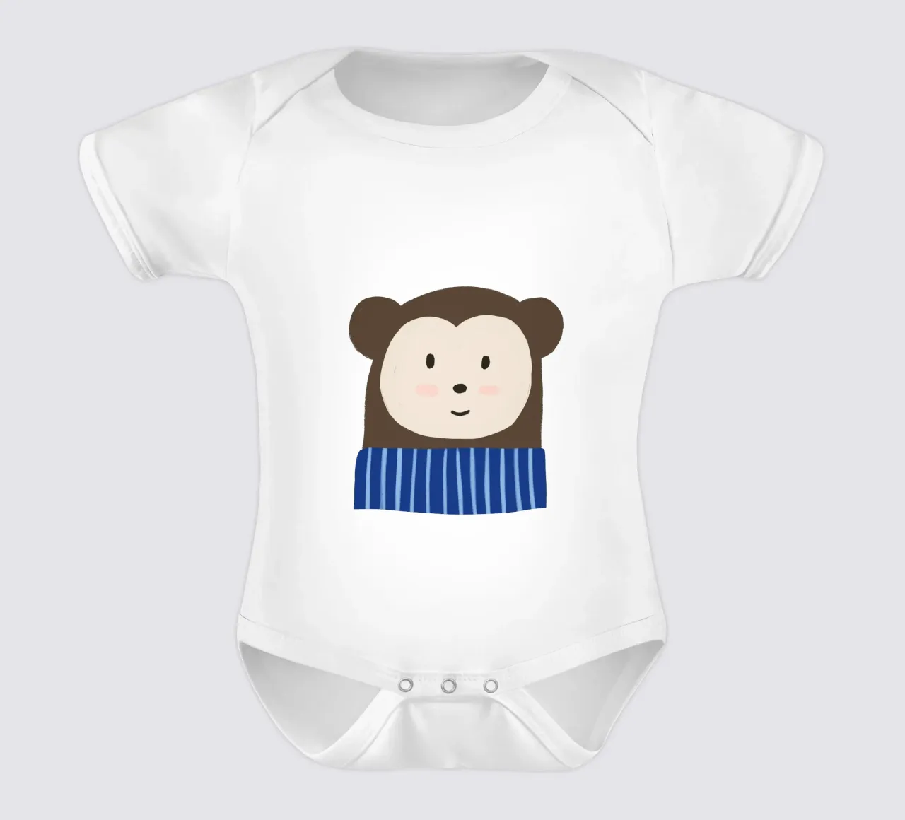 Monkey body bébé de we line studio - art