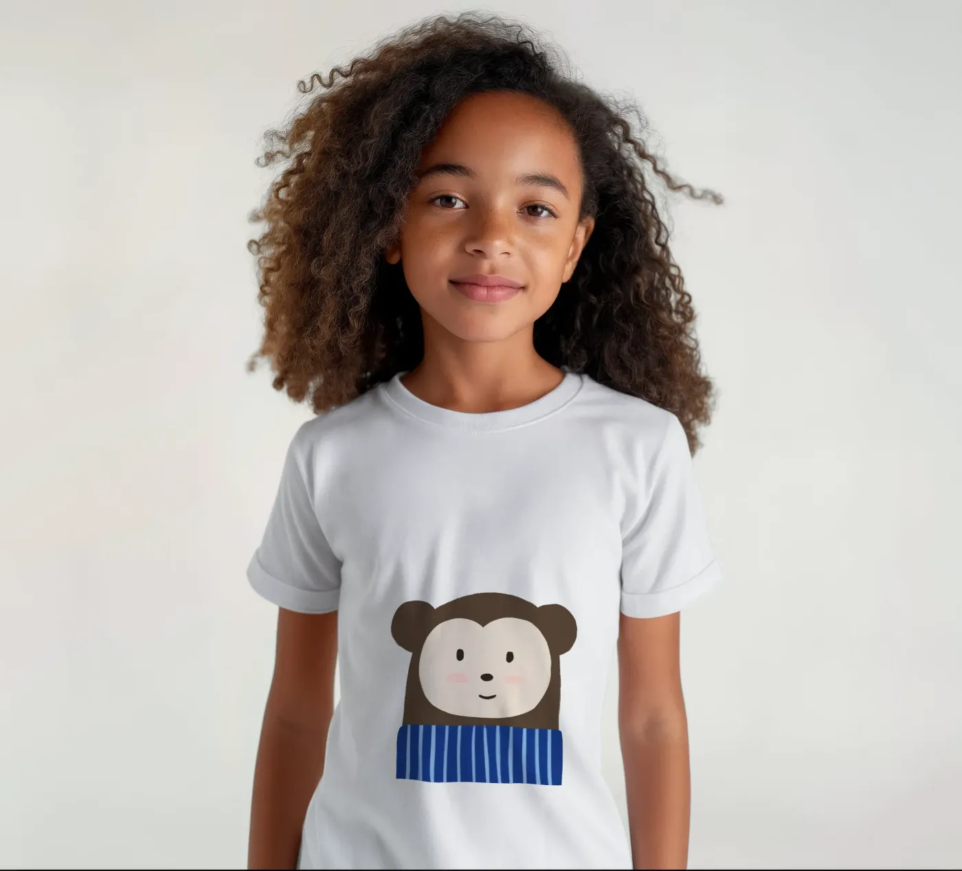 Monkey t-shirt bambini da we line studio - art