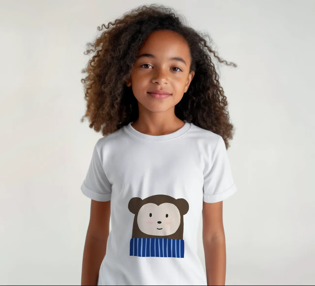 Monkey t-shirt bambini da we line studio - art