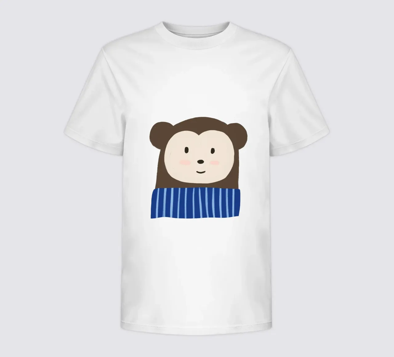 Monkey t-shirt bambini da we line studio - art