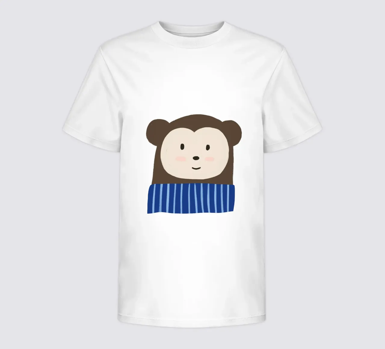 Monkey t-shirt bambini da we line studio - art