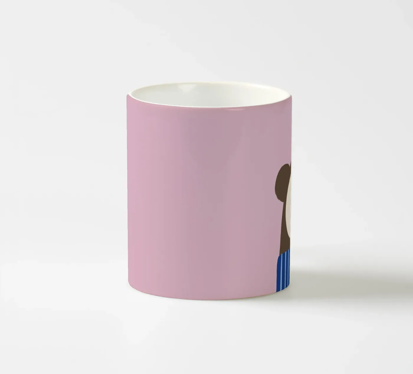 Monkey ceramic mug by we line studio - art