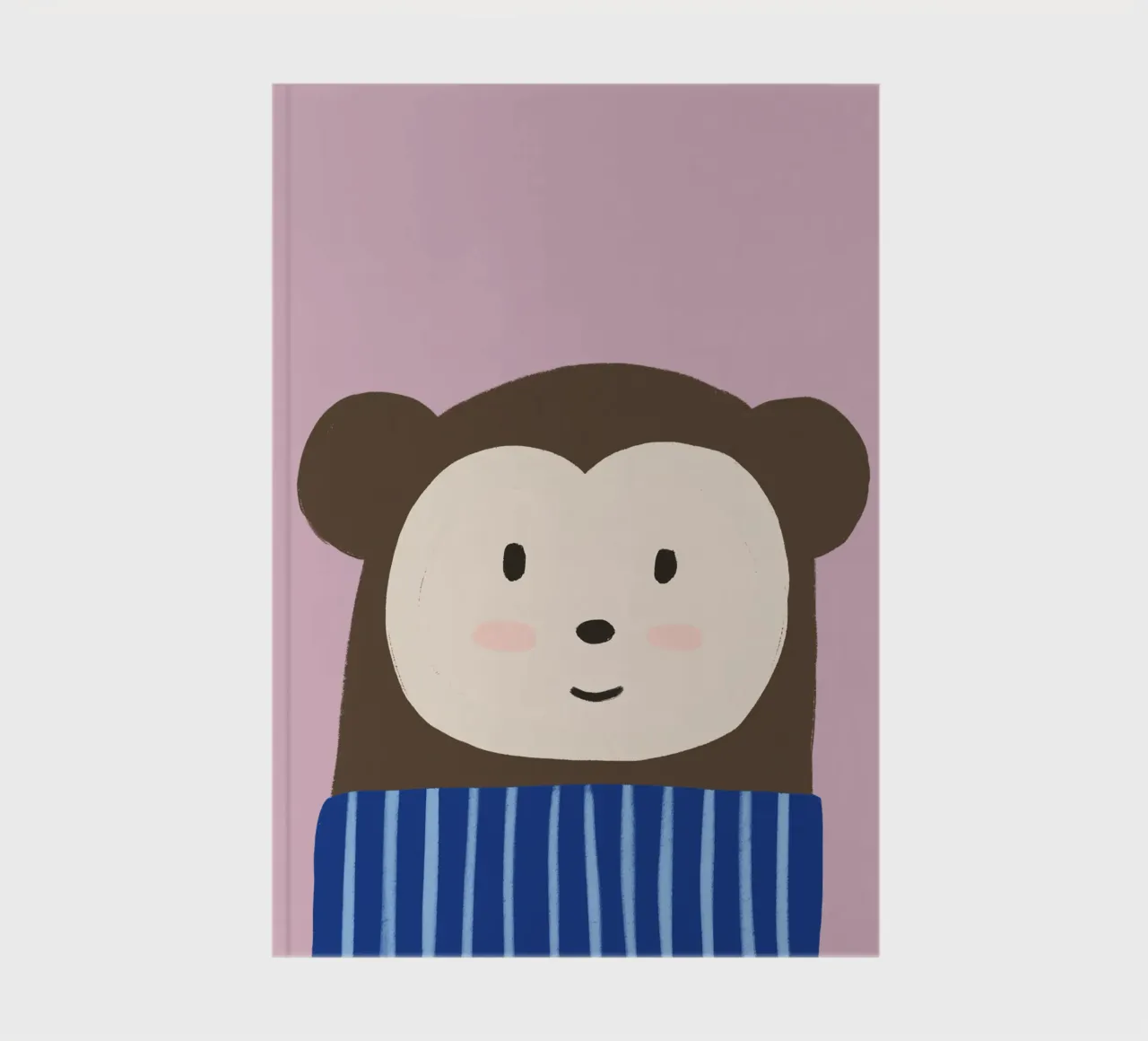 Monkey notebook by we line studio - art