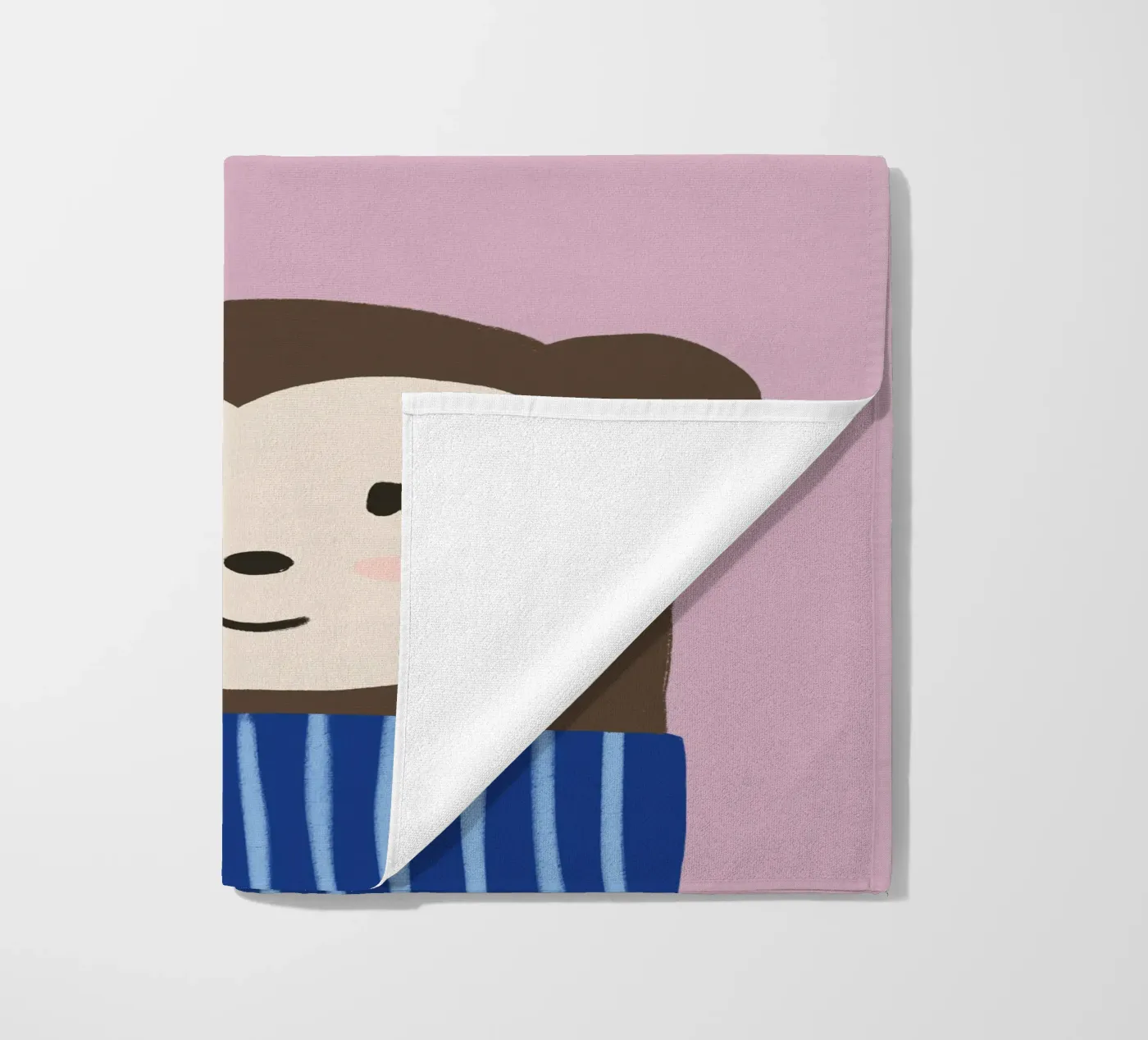 Monkey beach towel by we line studio - art