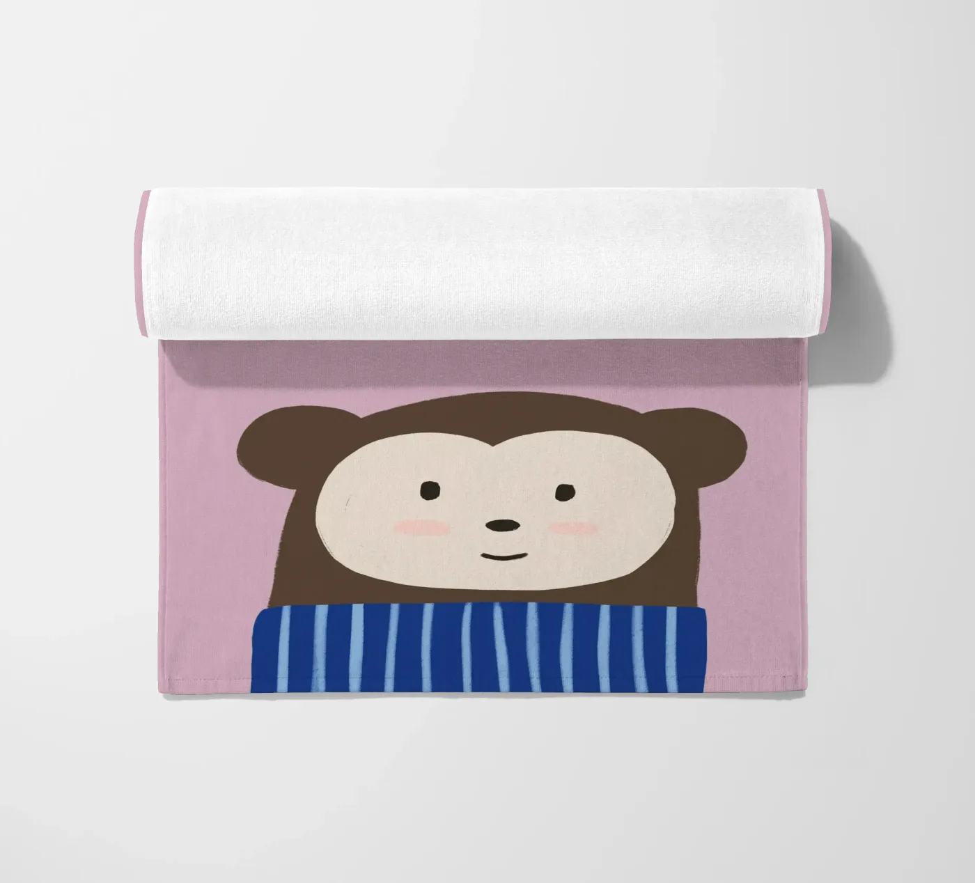 Monkey beach towel by we line studio - art