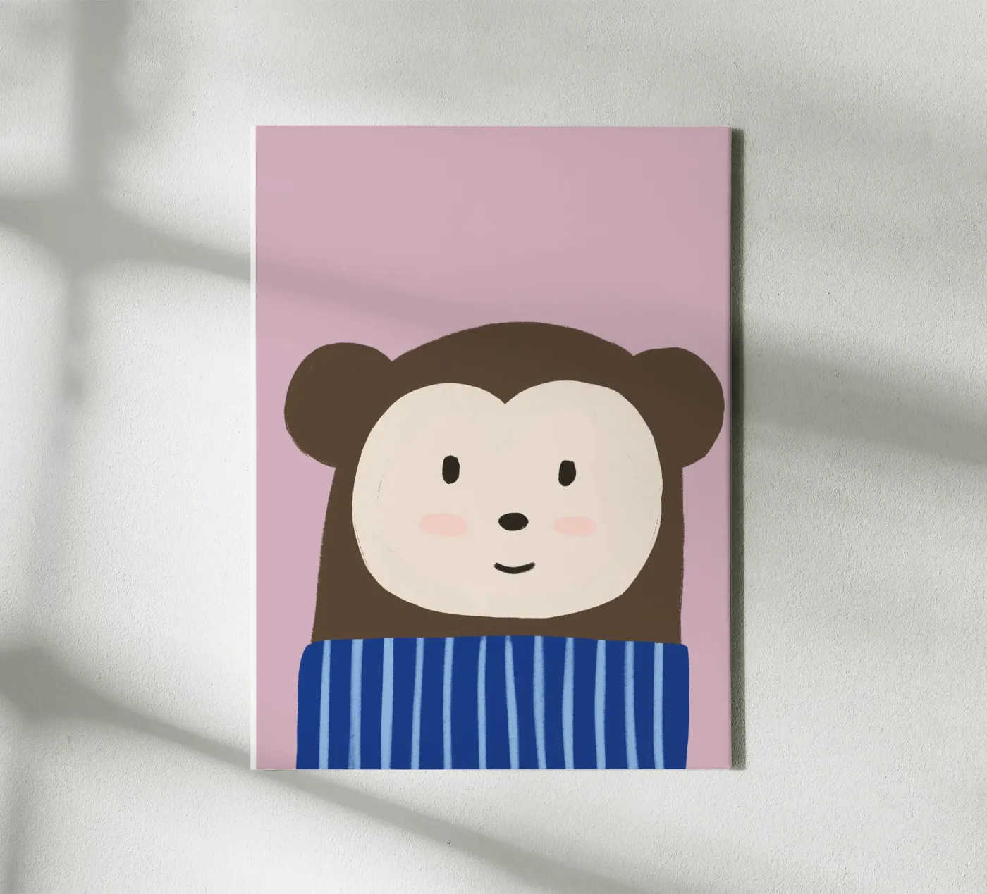 Monkey canvas van we line studio - art