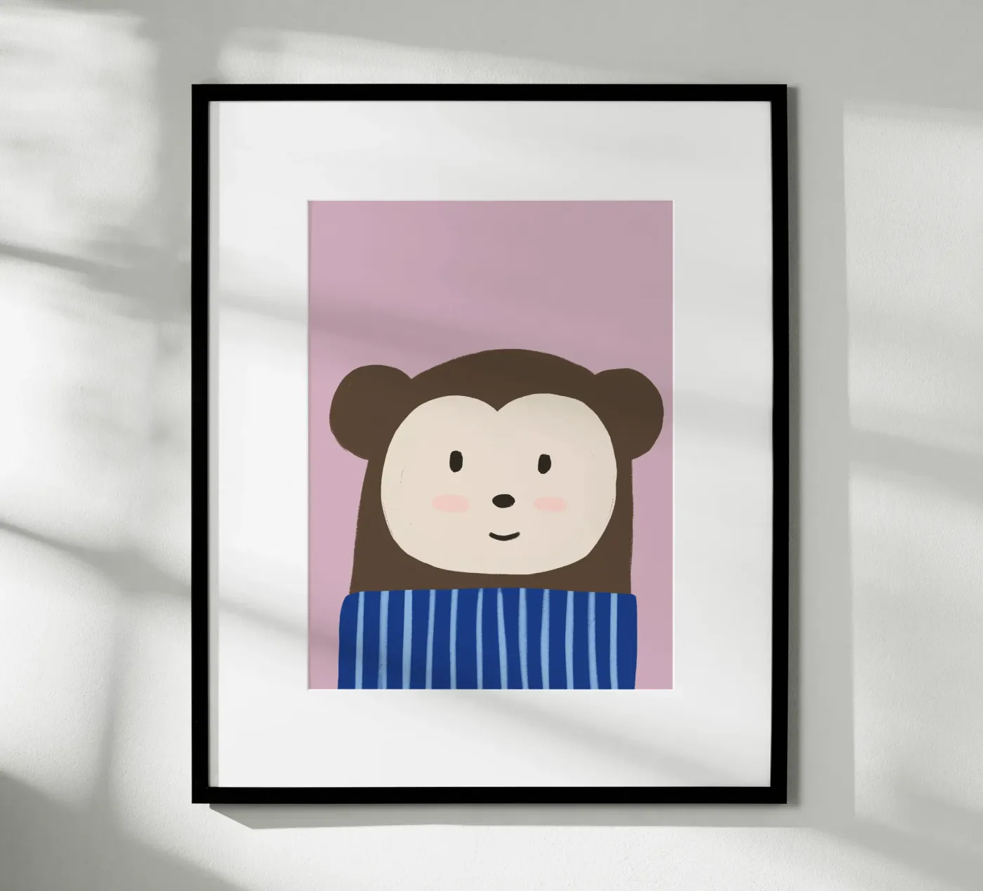 Monkey poster da we line studio - art