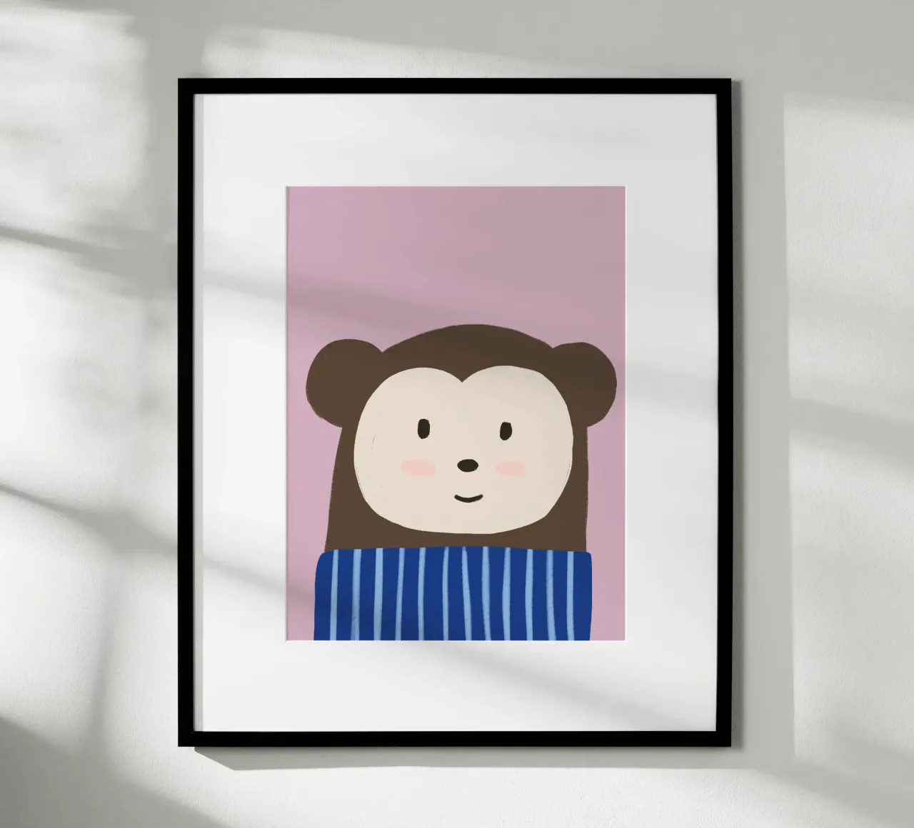 Monkey Poster von we line studio - art