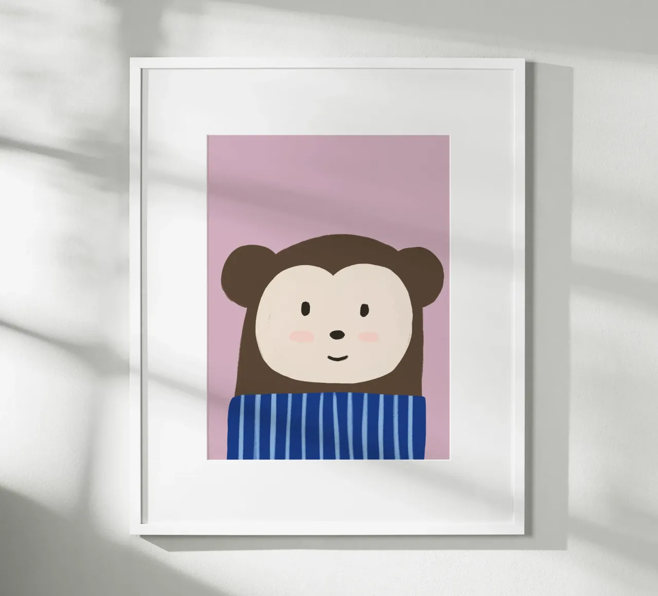 Monkey Poster von we line studio - art
