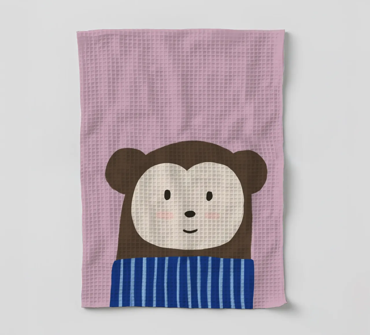 Monkey torchon de we line studio - art