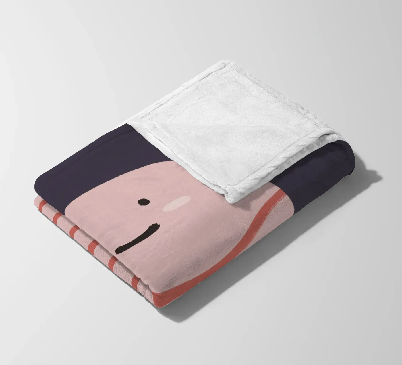 Earthworm fleecedeken van we line studio - art