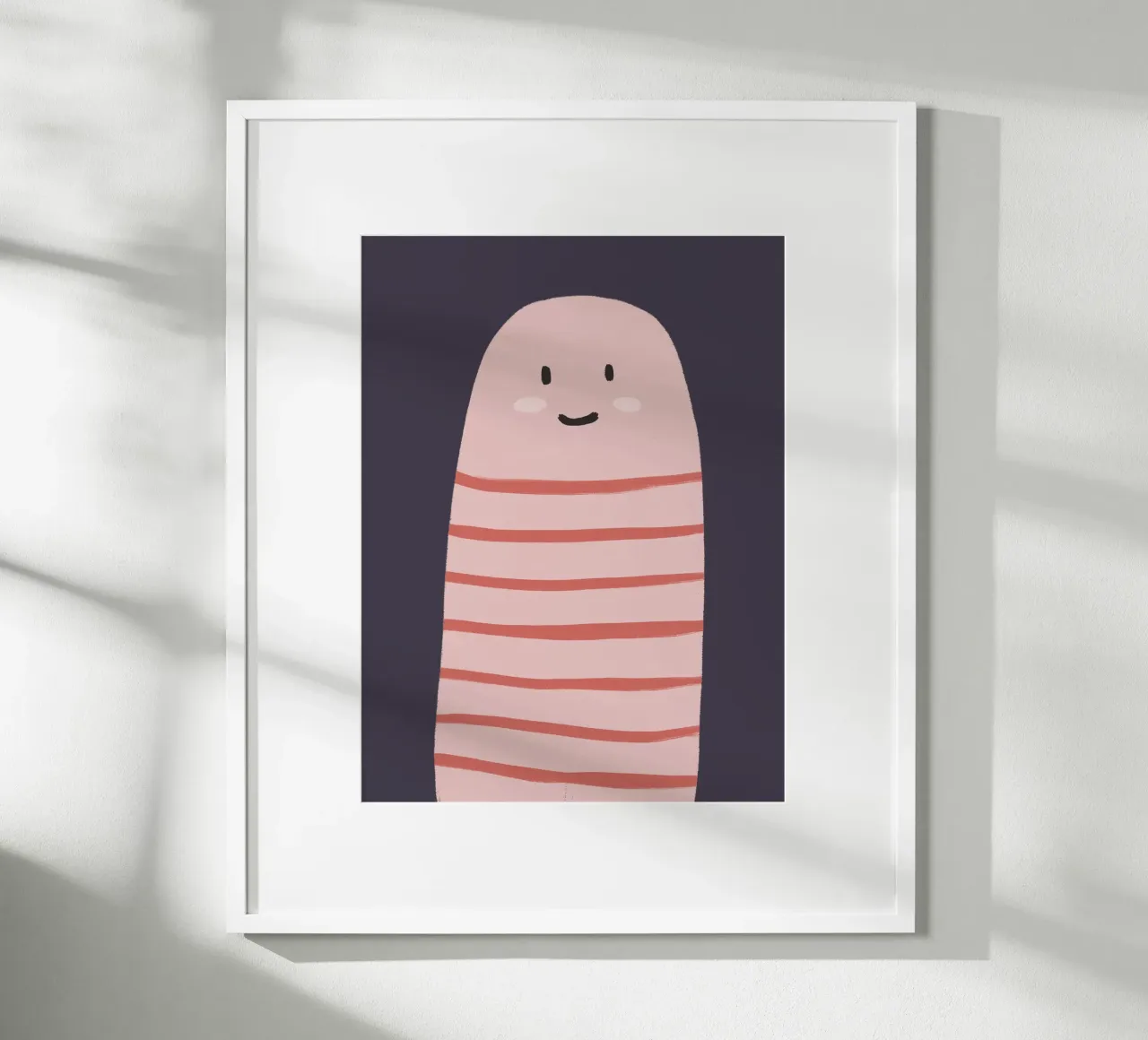Regenworm poster van we line studio - art