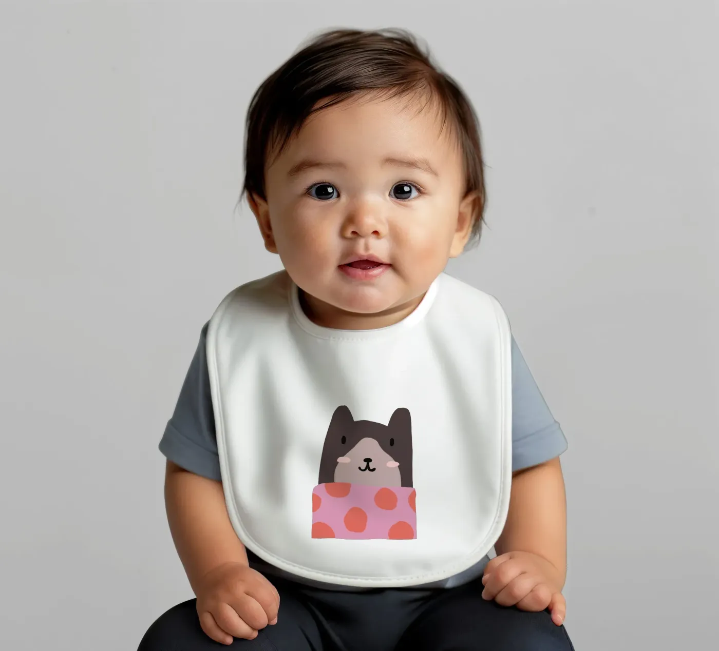 Dog Babylätzchen von we line studio - art