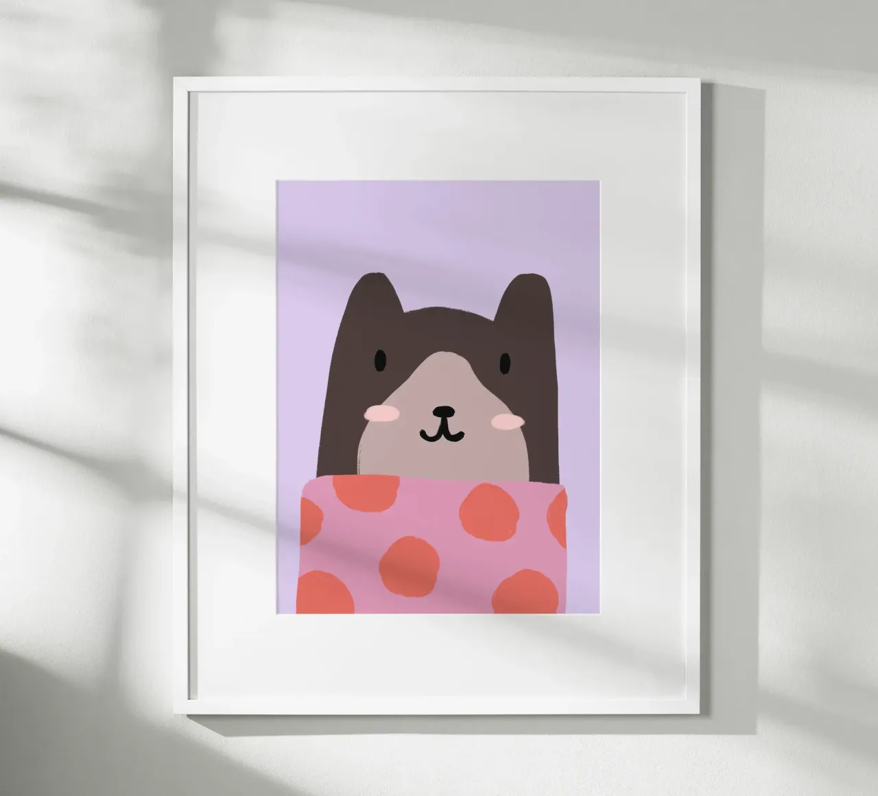 Dog poster da we line studio - art