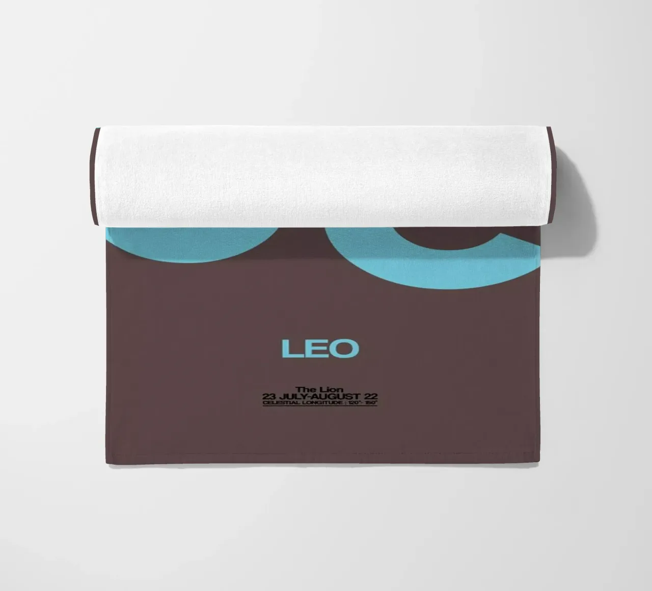 Leo Zodiac Sign Red telo mare da Naxart