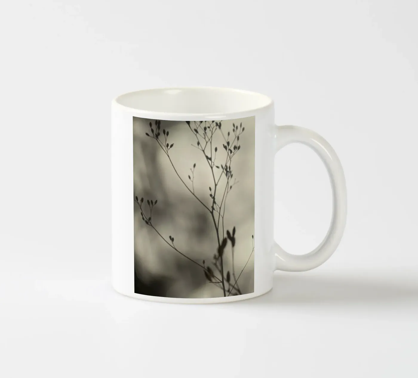 Light and shadow ceramic mug by SaraRosenbaum