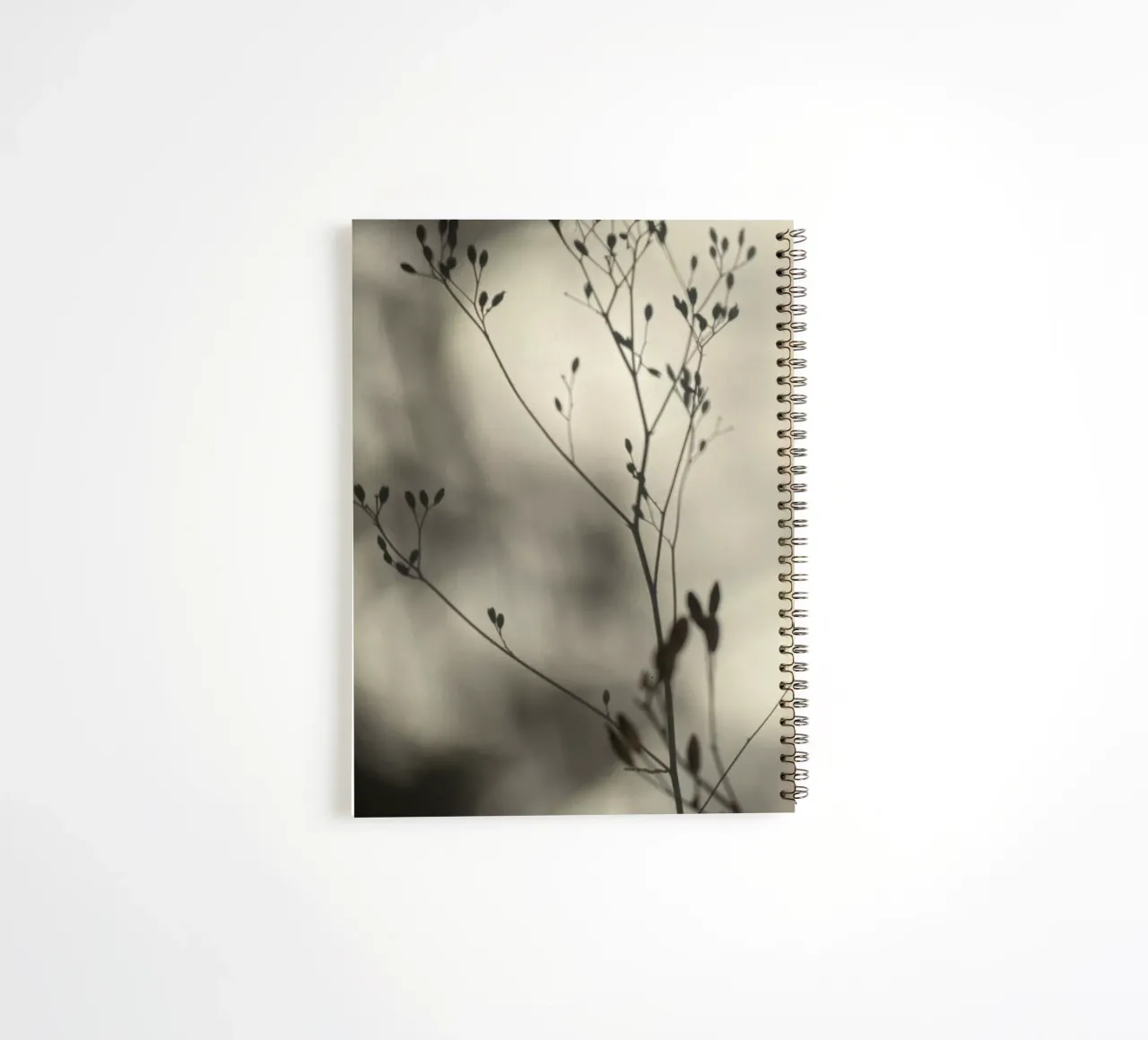 Light and shadow spiral notebook by SaraRosenbaum