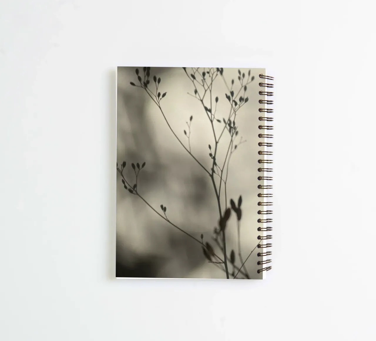 Light and shadow spiral notebook by SaraRosenbaum