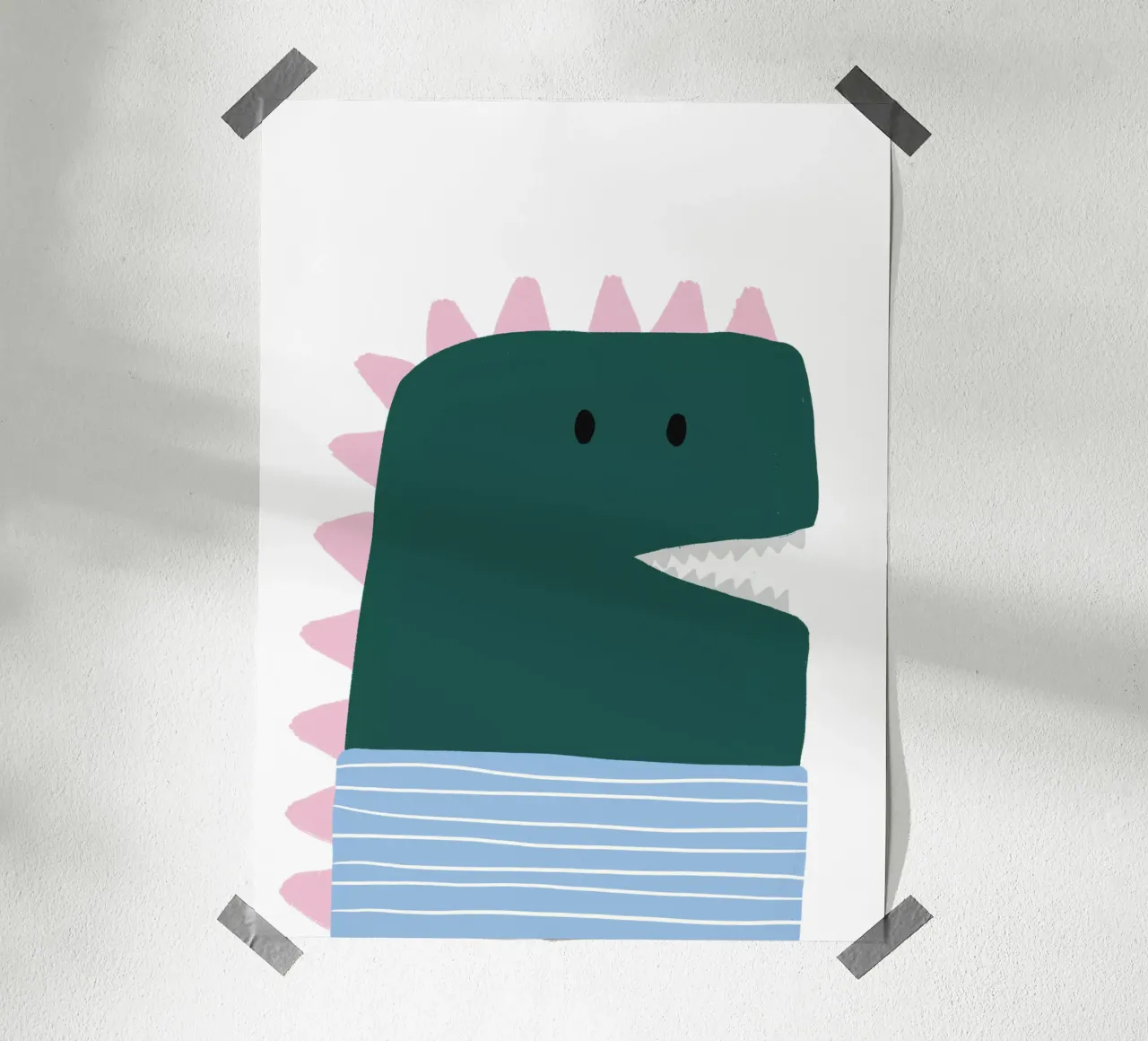 Dino poster da we line studio - art