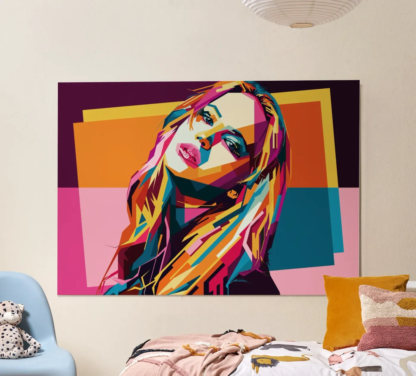 Stile Lawrence WPAP poster da YUDHISGRAFIS