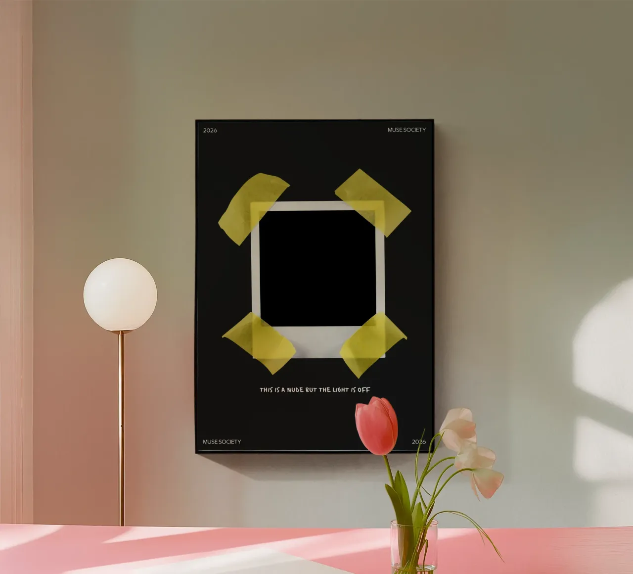 THIS IS A NUDE plexiglass da Muse Society Shop