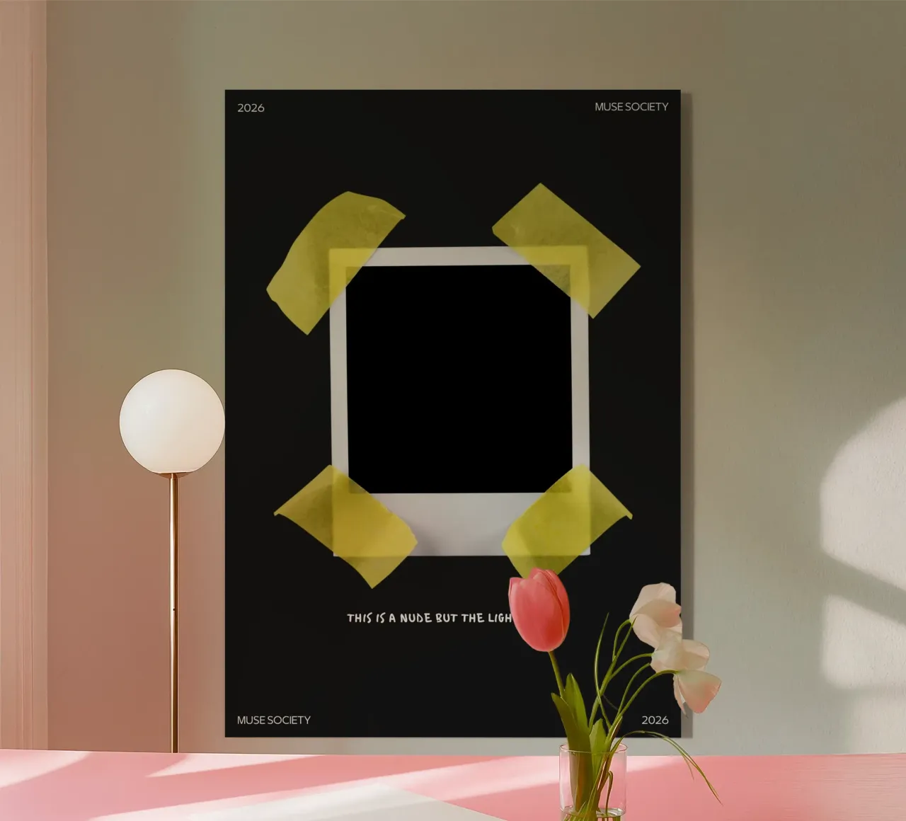 THIS IS A NUDE plexiglass da Muse Society Shop