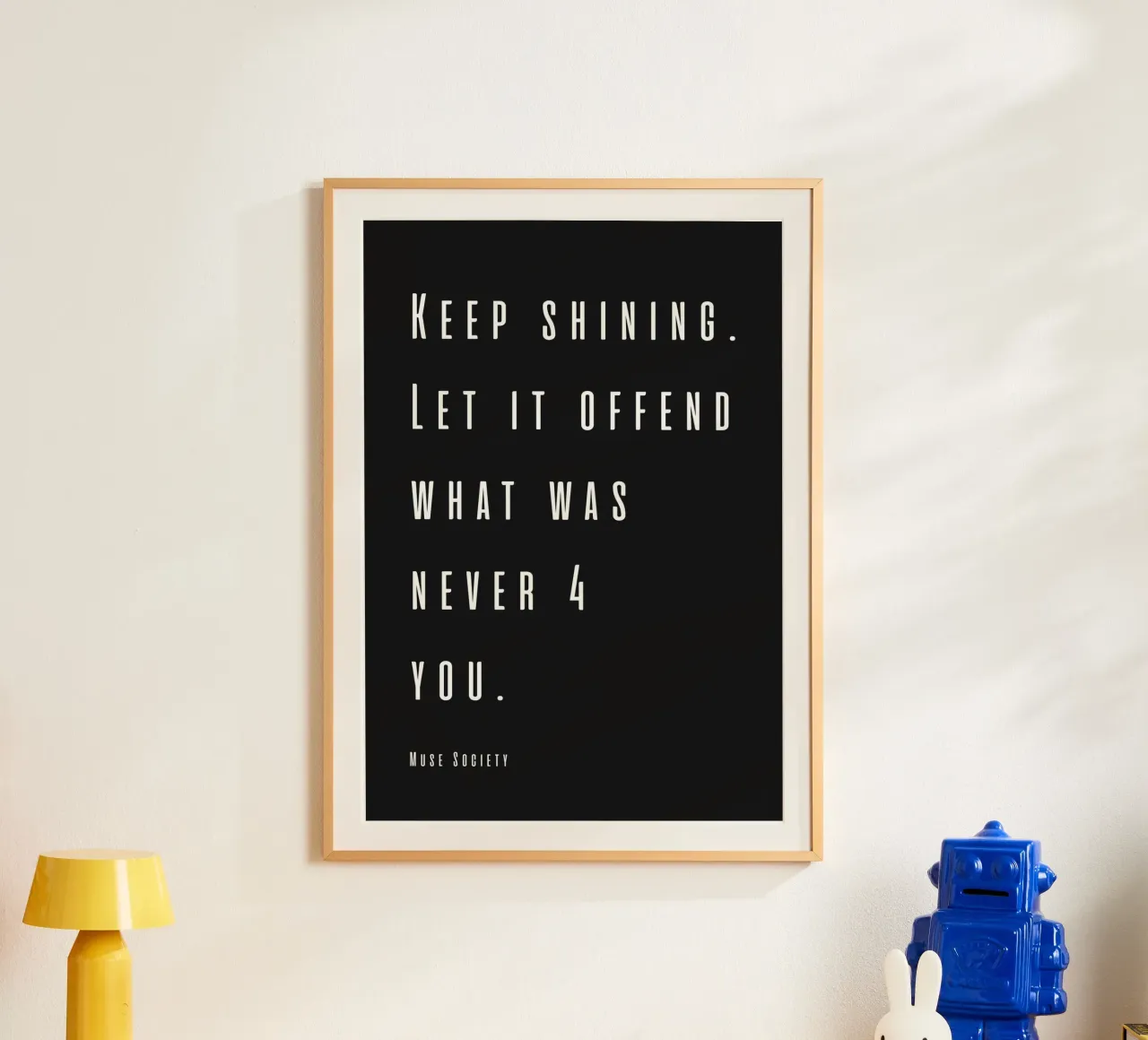 KEEP SHINING poster da Muse Society Shop