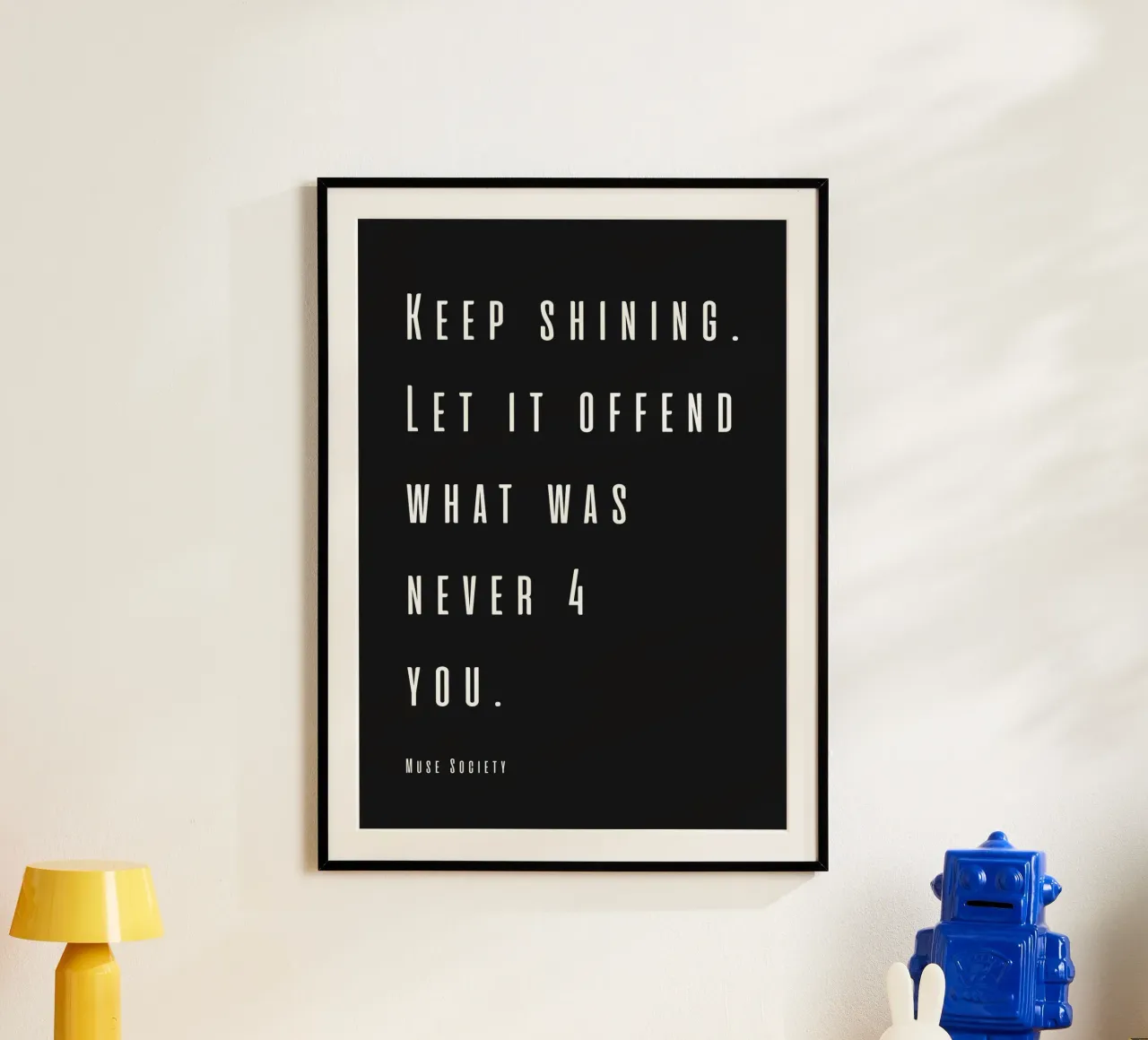 KEEP SHINING poster da Muse Society Shop