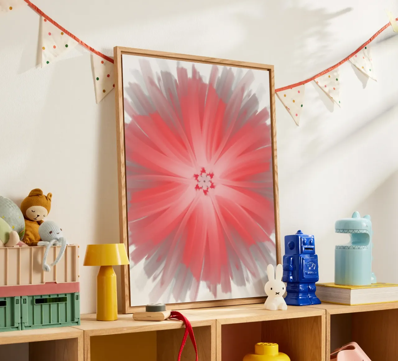 Pink flower plexiglass da Simplicity