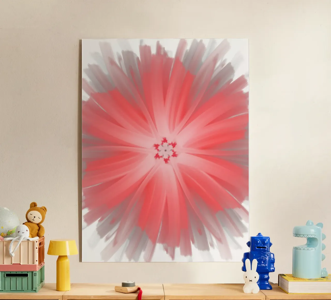 Pink flower plexiglass da Simplicity