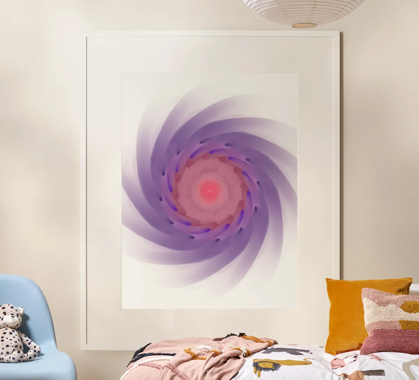 Swirl 2 poster van Simplicity