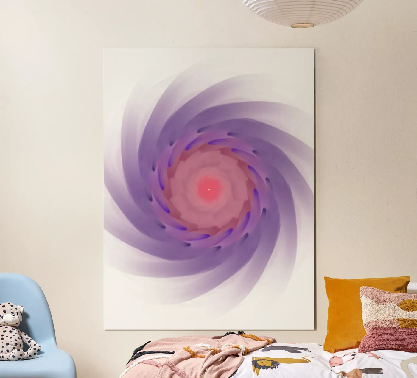 Swirl 2 poster van Simplicity