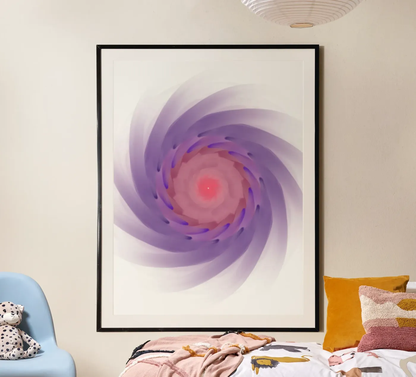 Swirl 2 poster van Simplicity