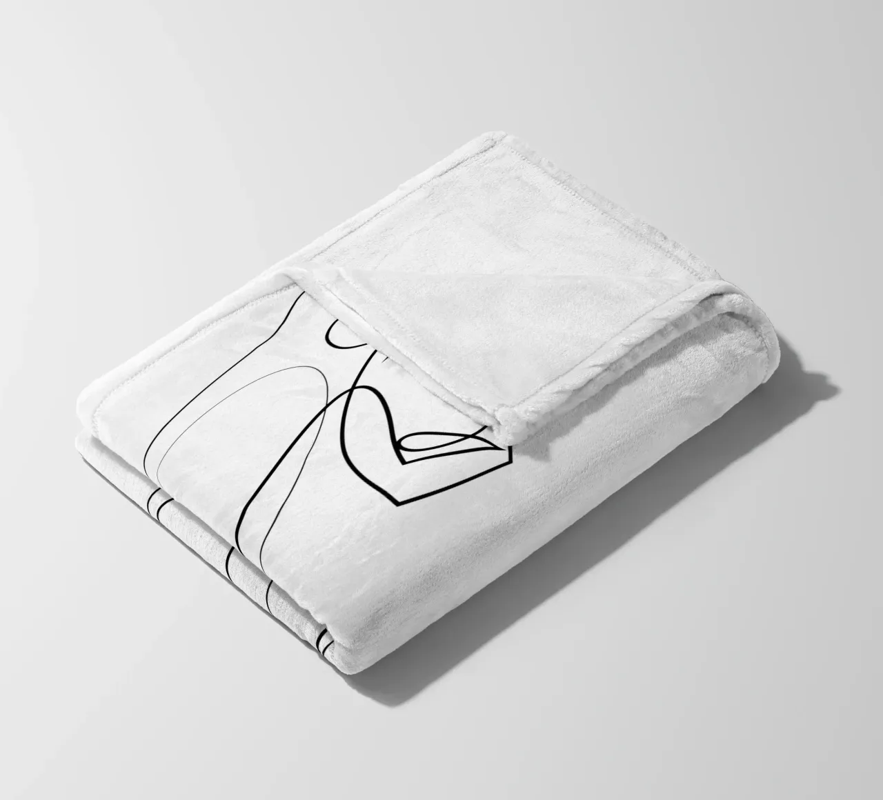 Arboreal - one line frog coperta in pile da Addillum