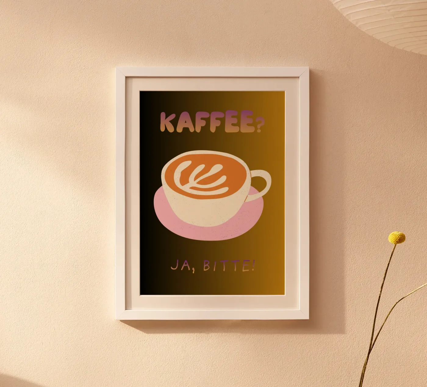Coffee poster da Sprüche und mehr