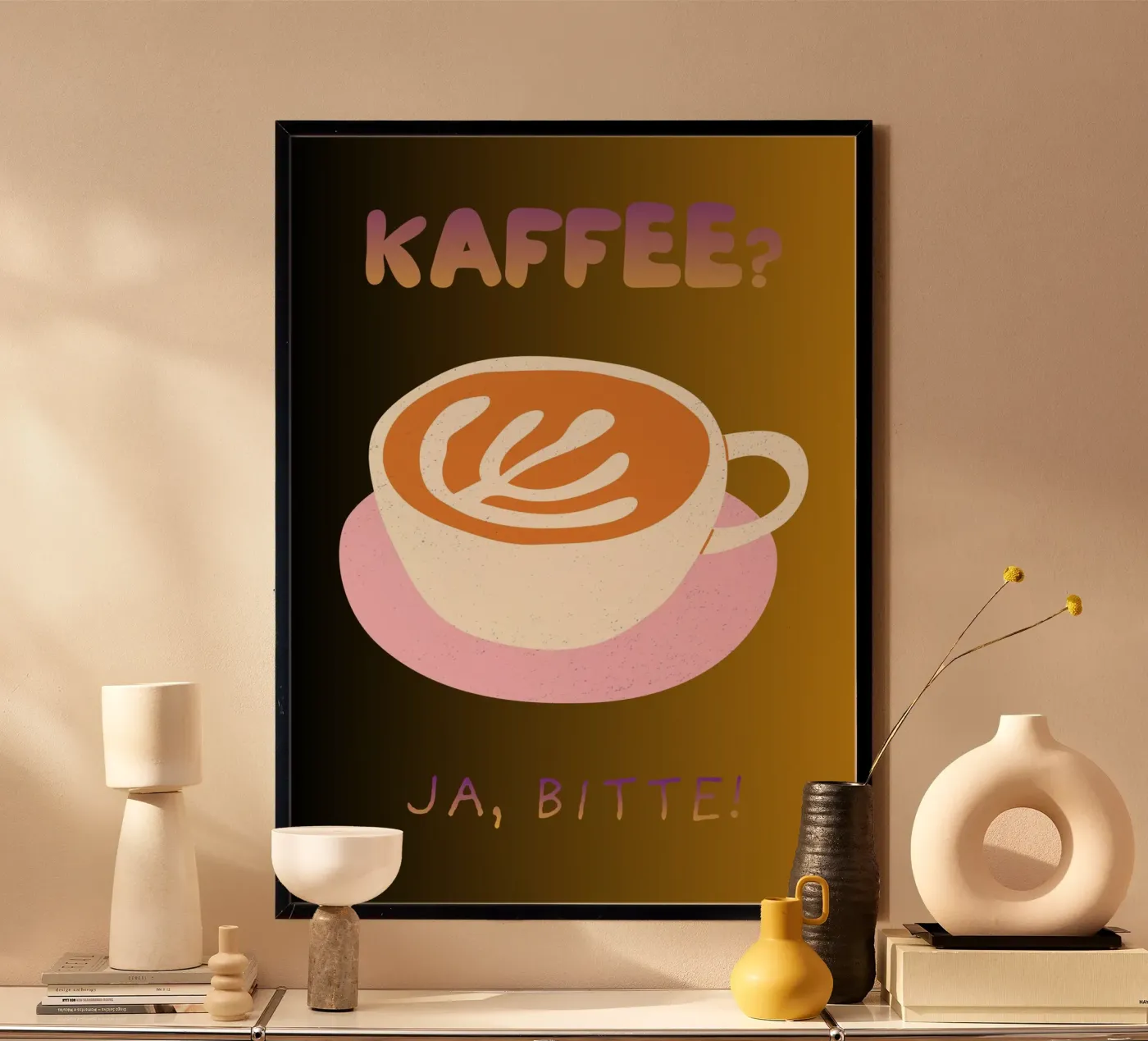 Coffee Poster von Sprüche und mehr