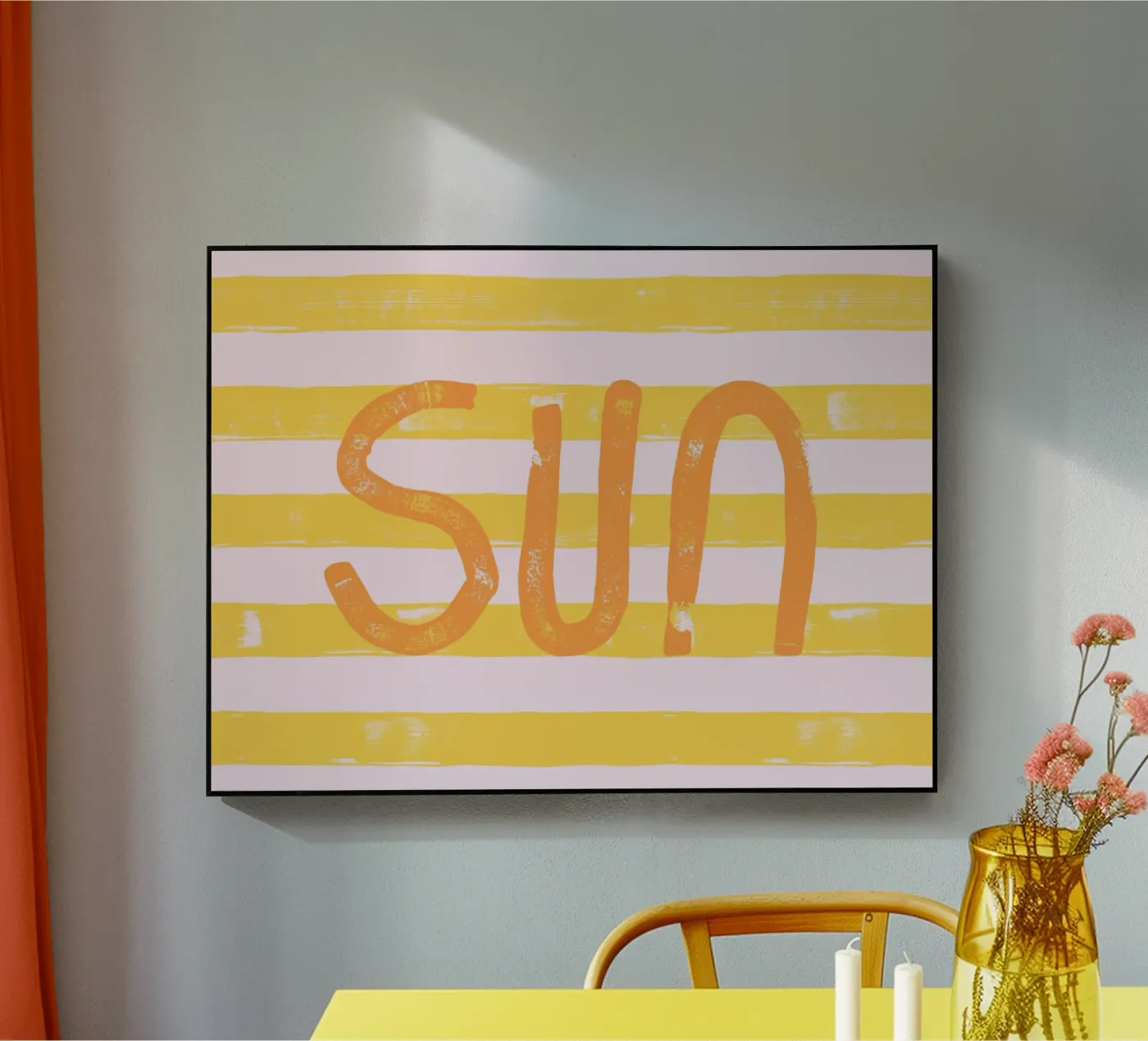 Sonne Acryl-Glas von All Colours