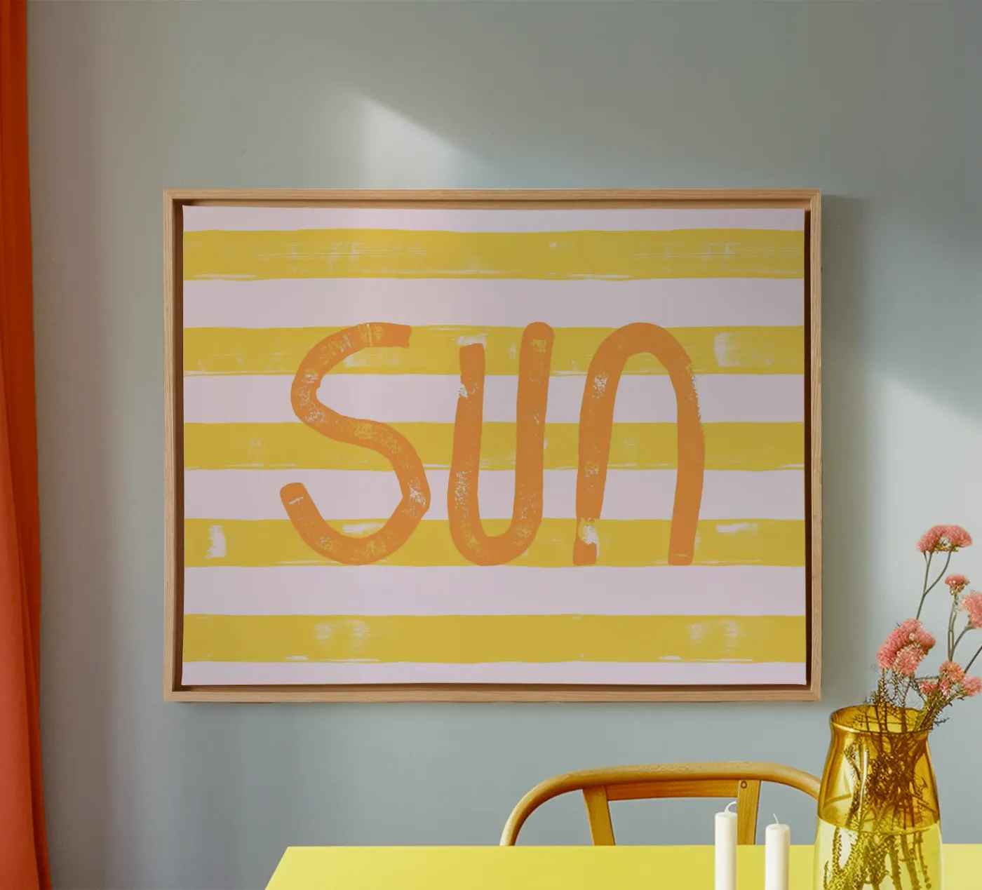 Soleil toile de All Colours