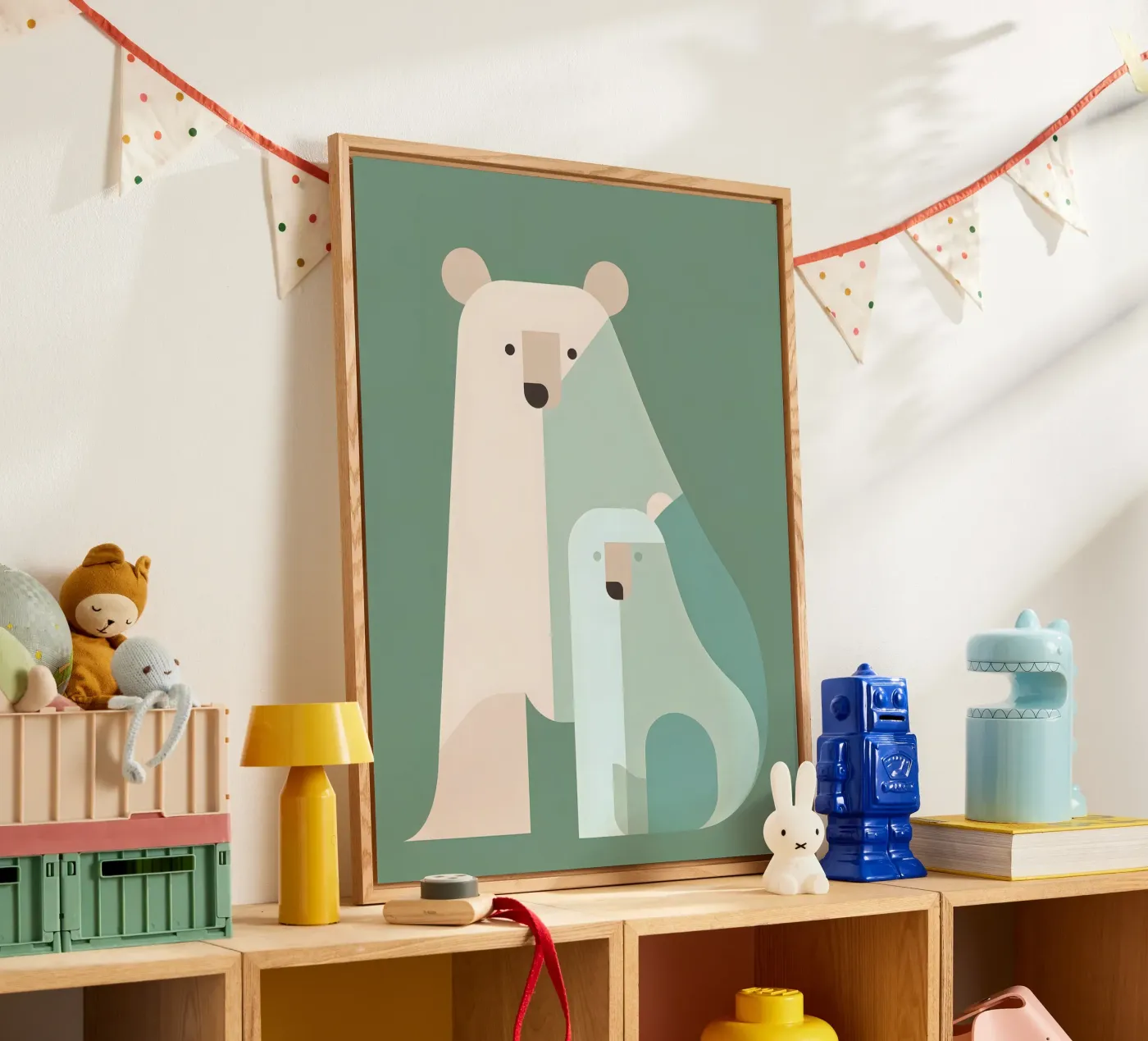 Always Here Acryl-Glas von wonderfolk