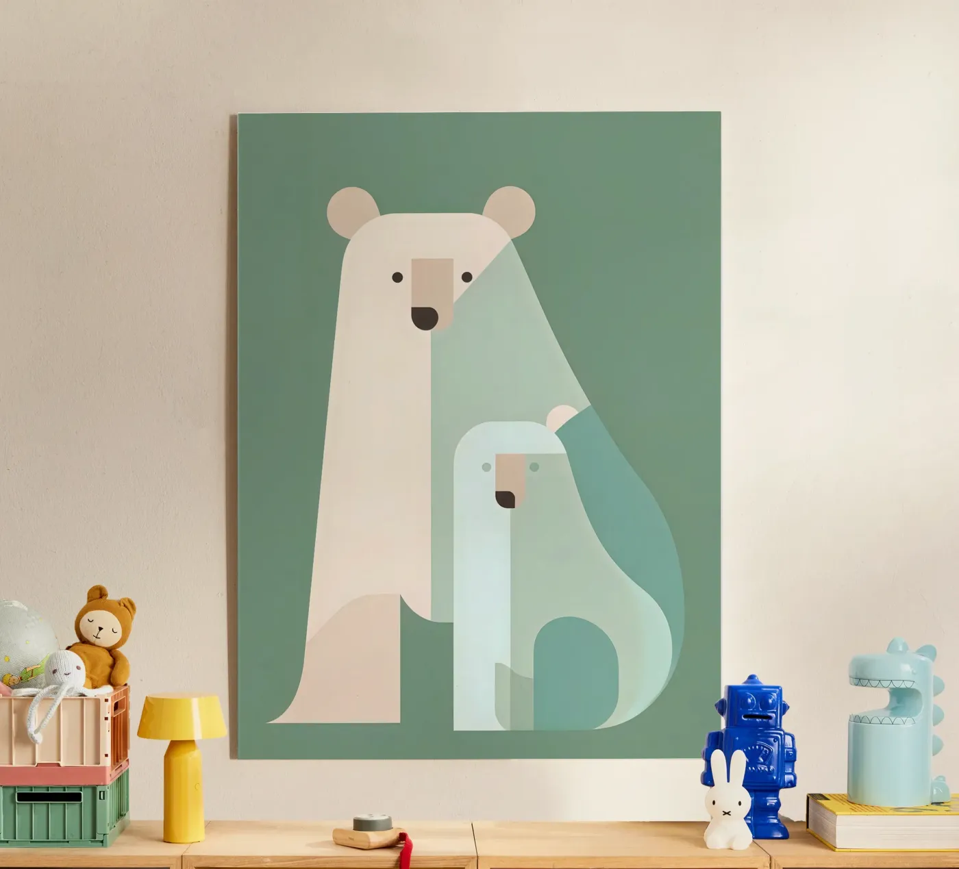 Always Here Acryl-Glas von wonderfolk