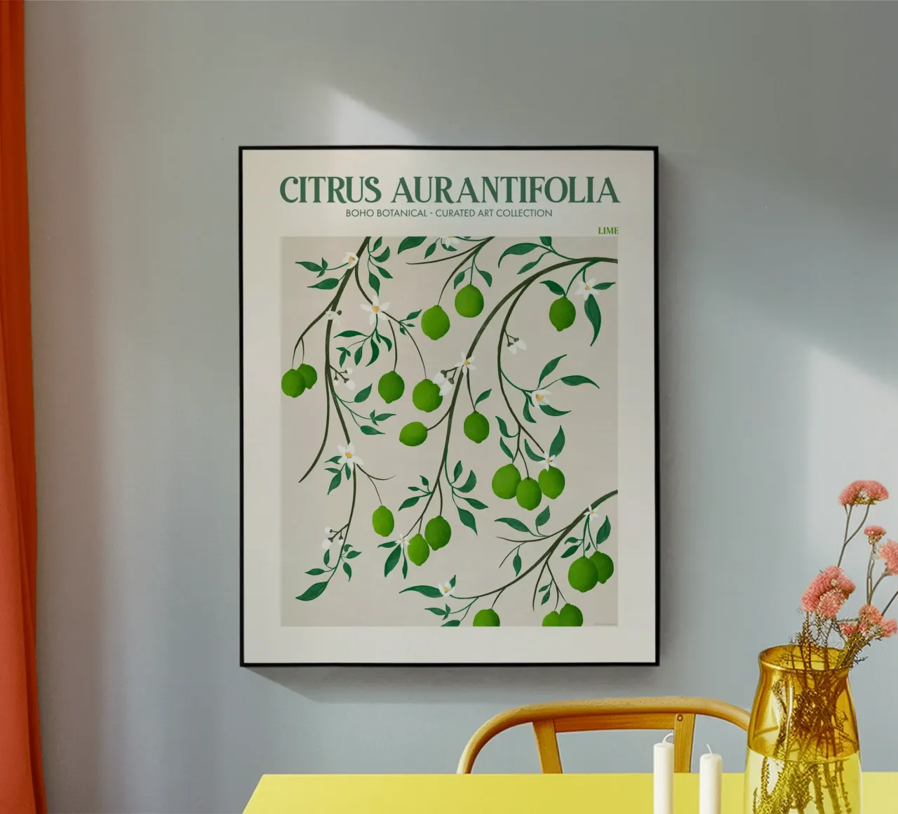 Citrus Aurantifolia - Lima metacrilato de Emel Tunaboylu
