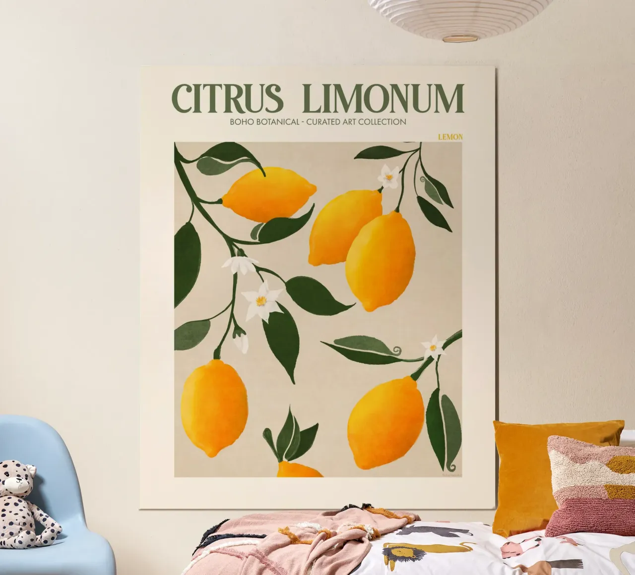 Citrus Limonum - Zitrone Hahnemühle von Emel Tunaboylu