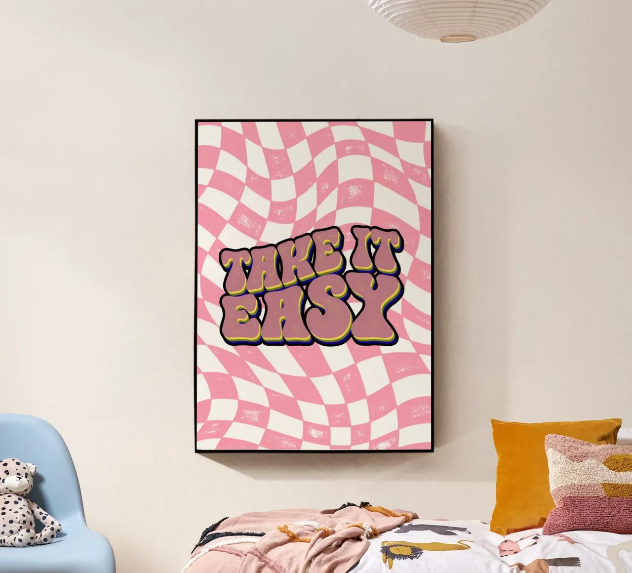 Calma e sangue freddo plexiglass da Sprüche und mehr