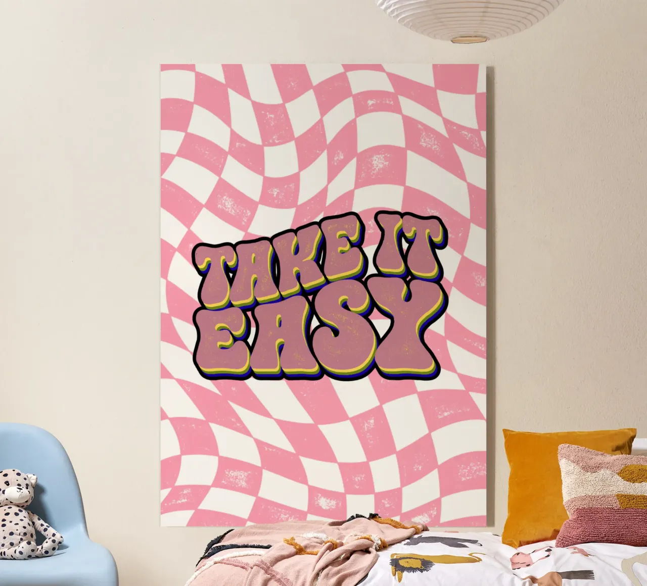 Calma e sangue freddo plexiglass da Sprüche und mehr