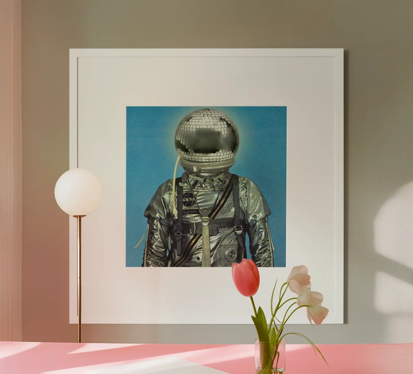 Disco Astronaut poster da Sammy Slabbinck