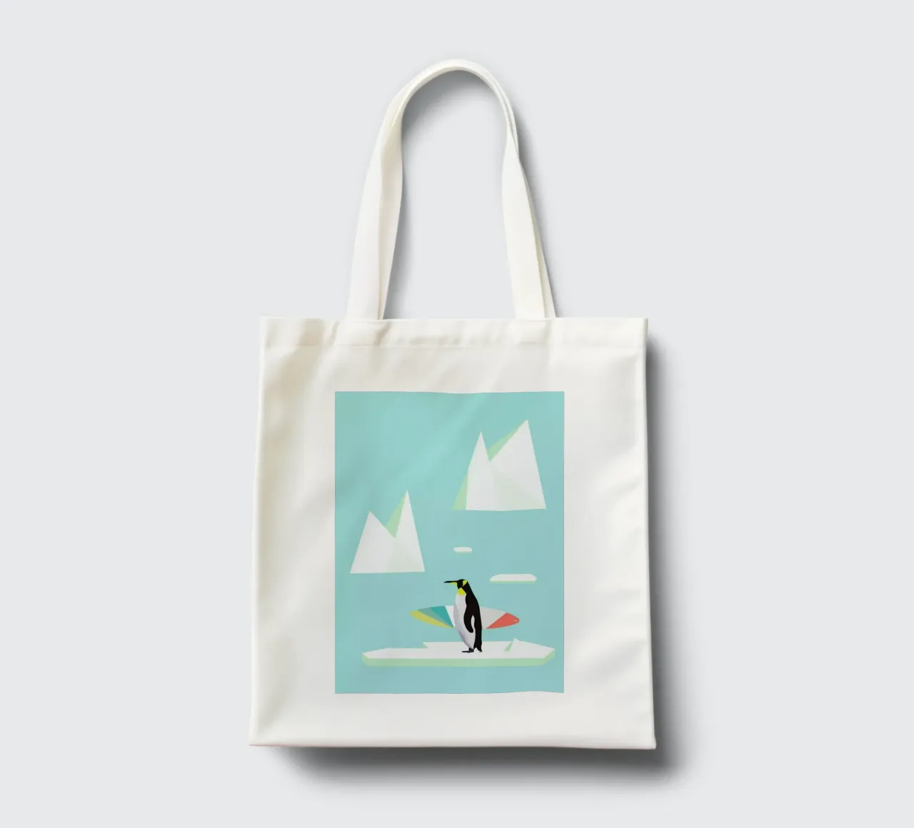 Pingvin tote bag by Swen Swensøn