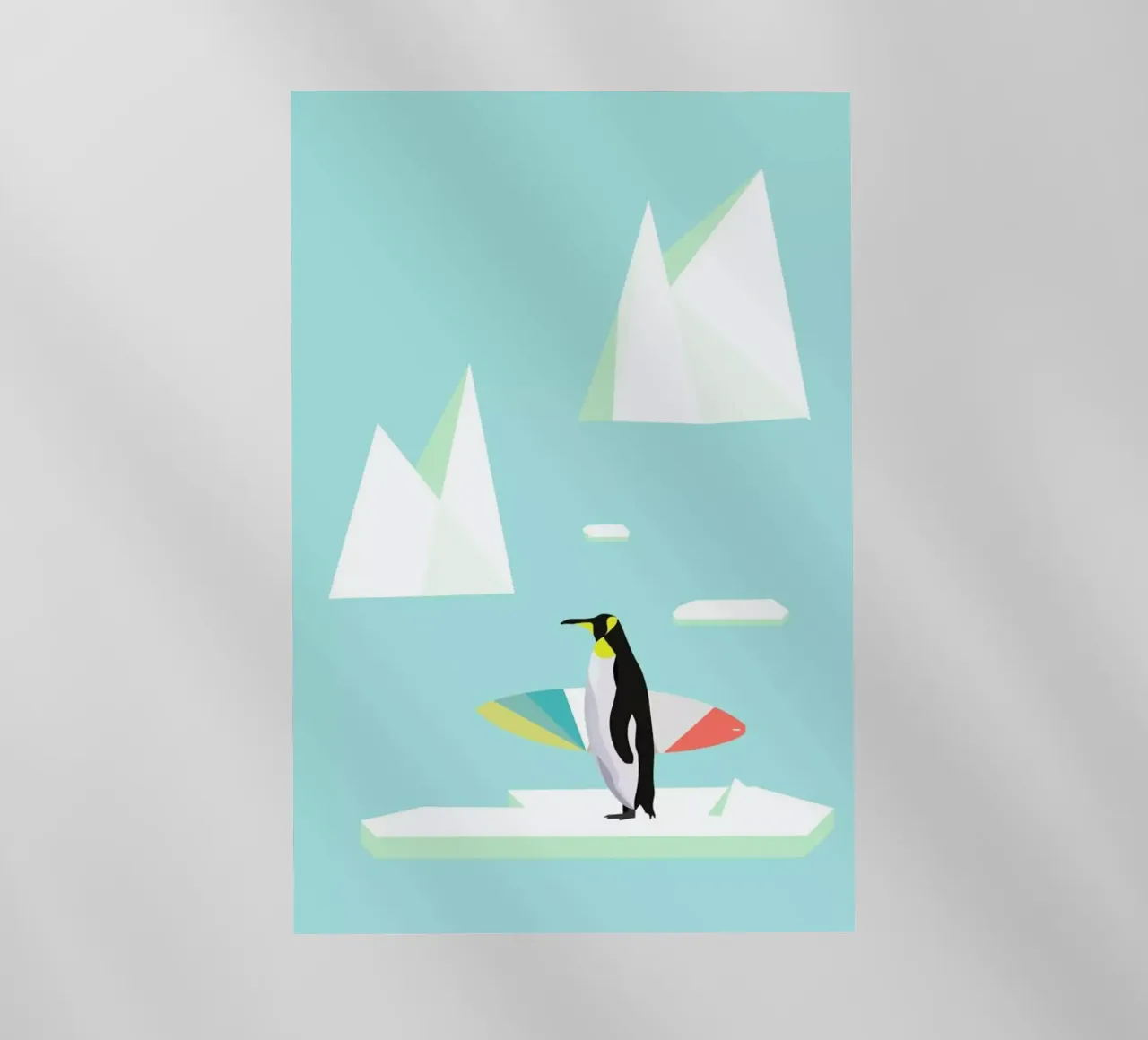 Pingvin pellicola backlit da Swen Swensøn