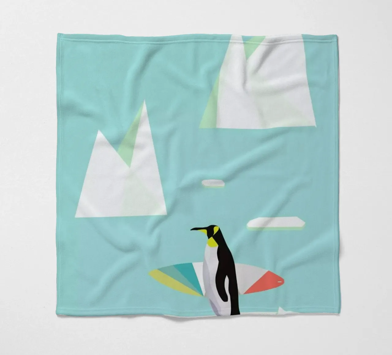Pingvin fleecedeken van Swen Swensøn