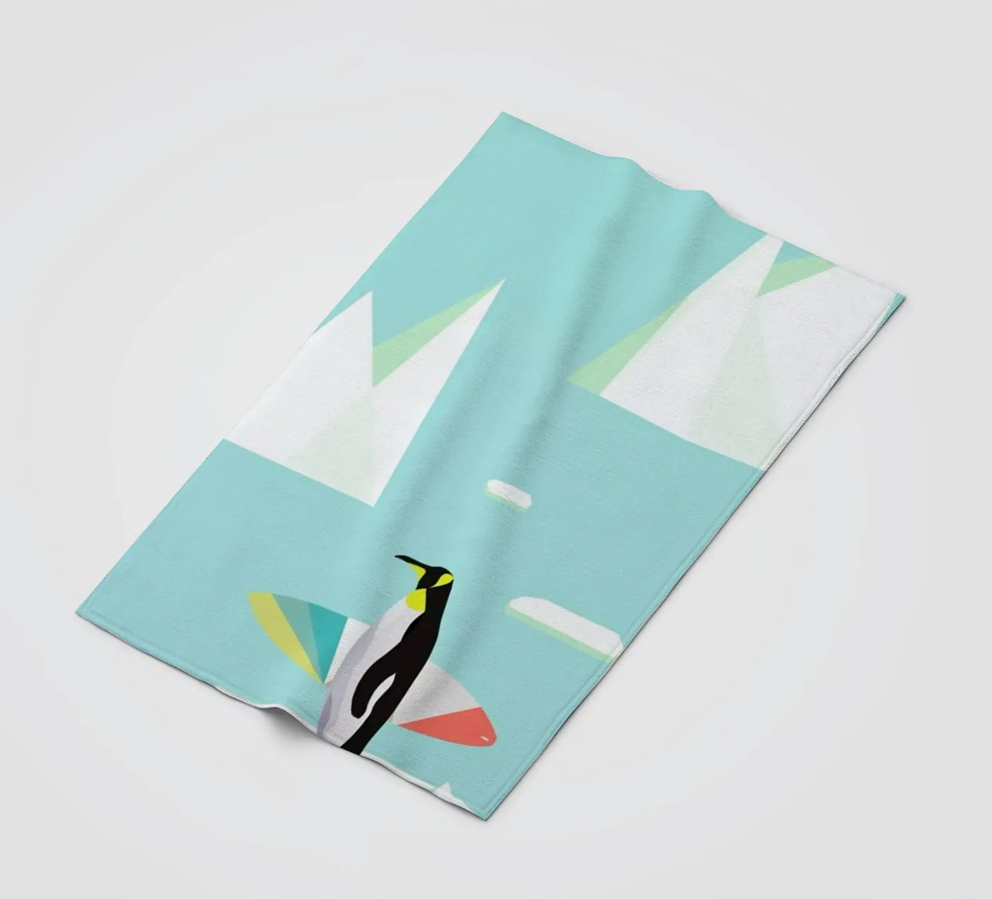 Pingvin Fleecedecke von Swen Swensøn