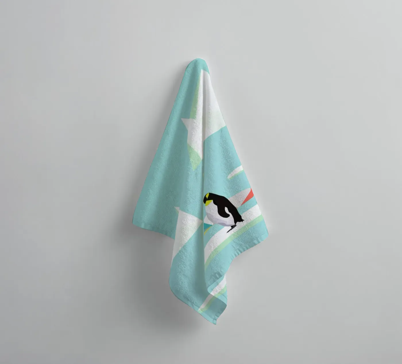 Pingvin towel by Swen Swensøn